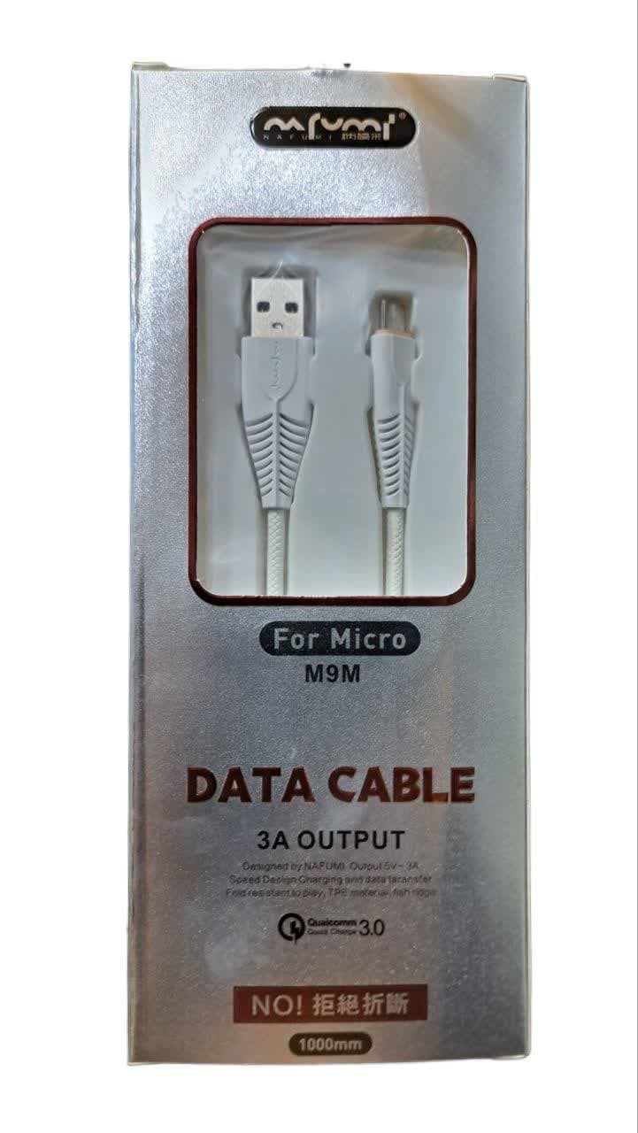 کابل تبدیل USB به MicroUSB نافومی مدل M9M طول 1 متر